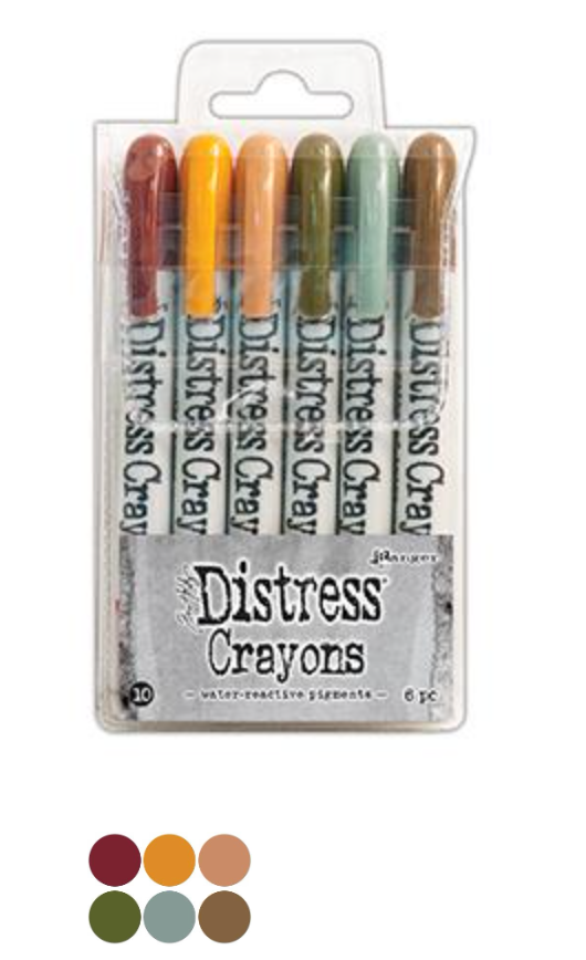 Set 10 - Distress Crayon Set