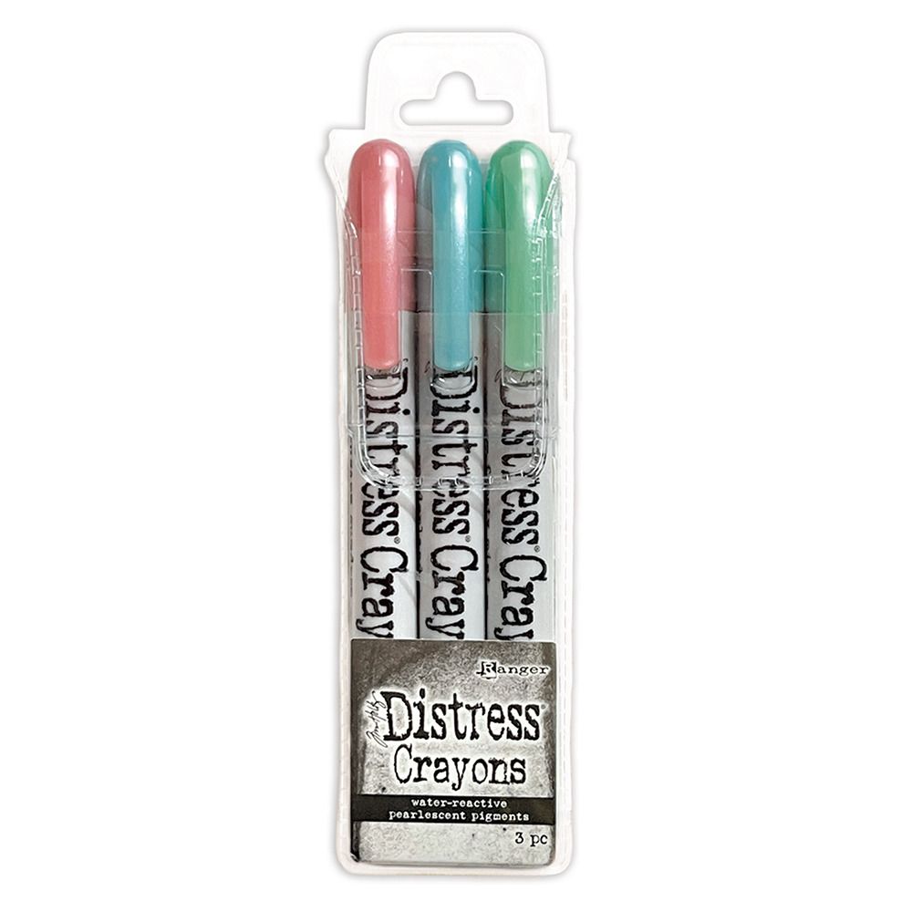 Holiday Set 6 - Distress Pearlescent Crayon Set