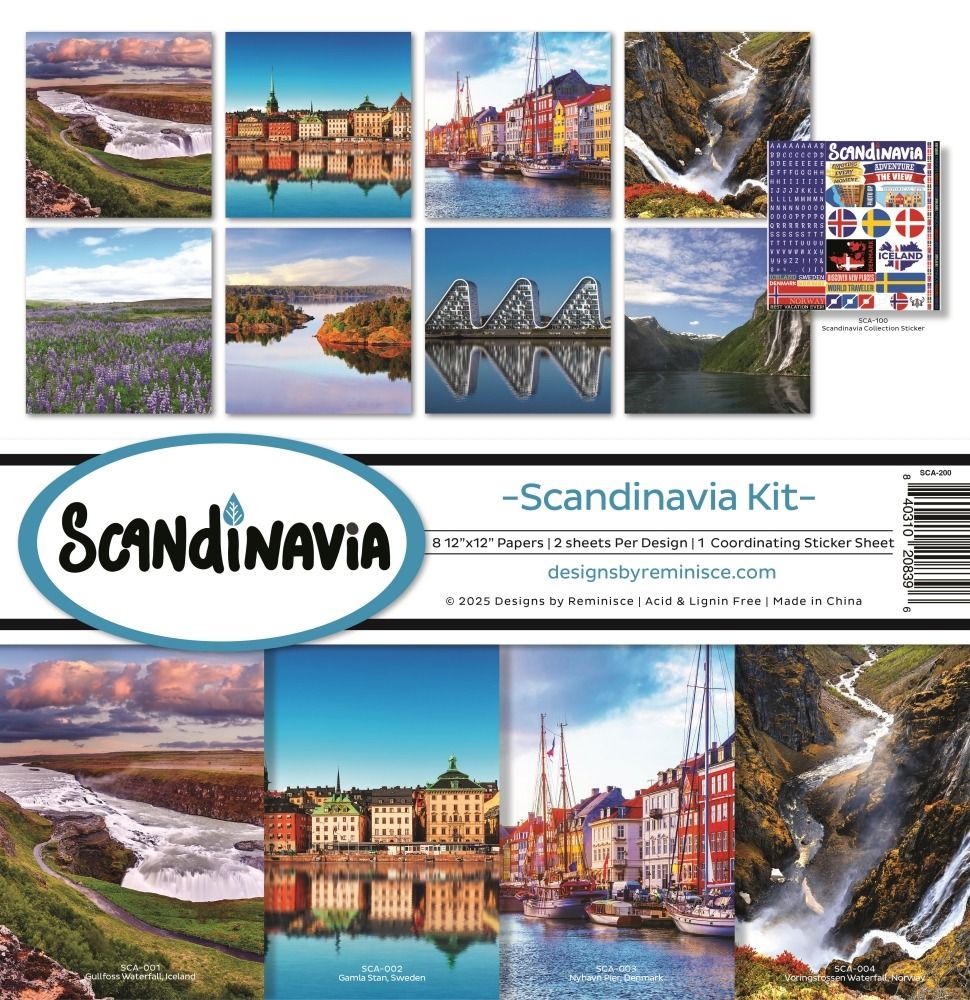 12x12 Collection Kit - Scandinavia Collection