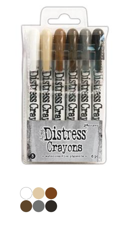 Set 3 - Distress Crayon Set