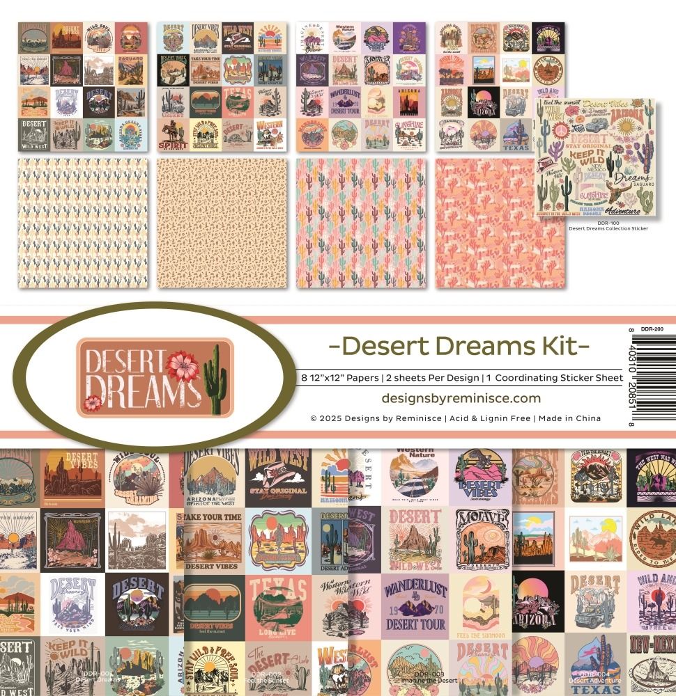 12x12 Collection Kit - Desert Dreams Collection