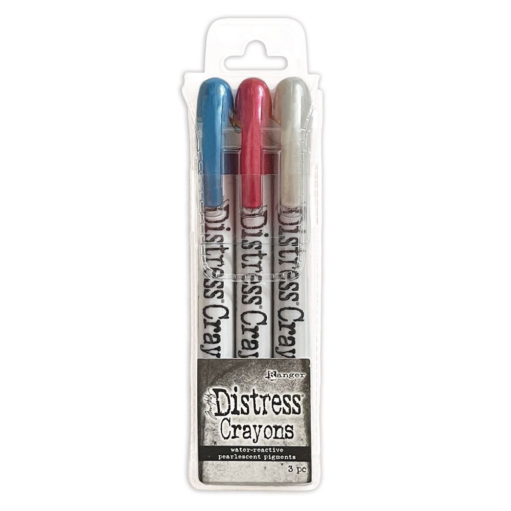 Holiday Set 5 - Distress Pearlescent Crayon Set