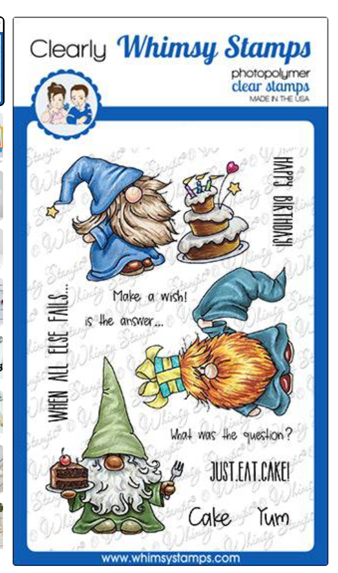 Gnome Birthdays - Stamp Set