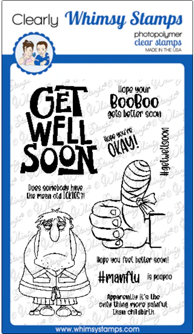 Booboo Man Flu - Stamp Set