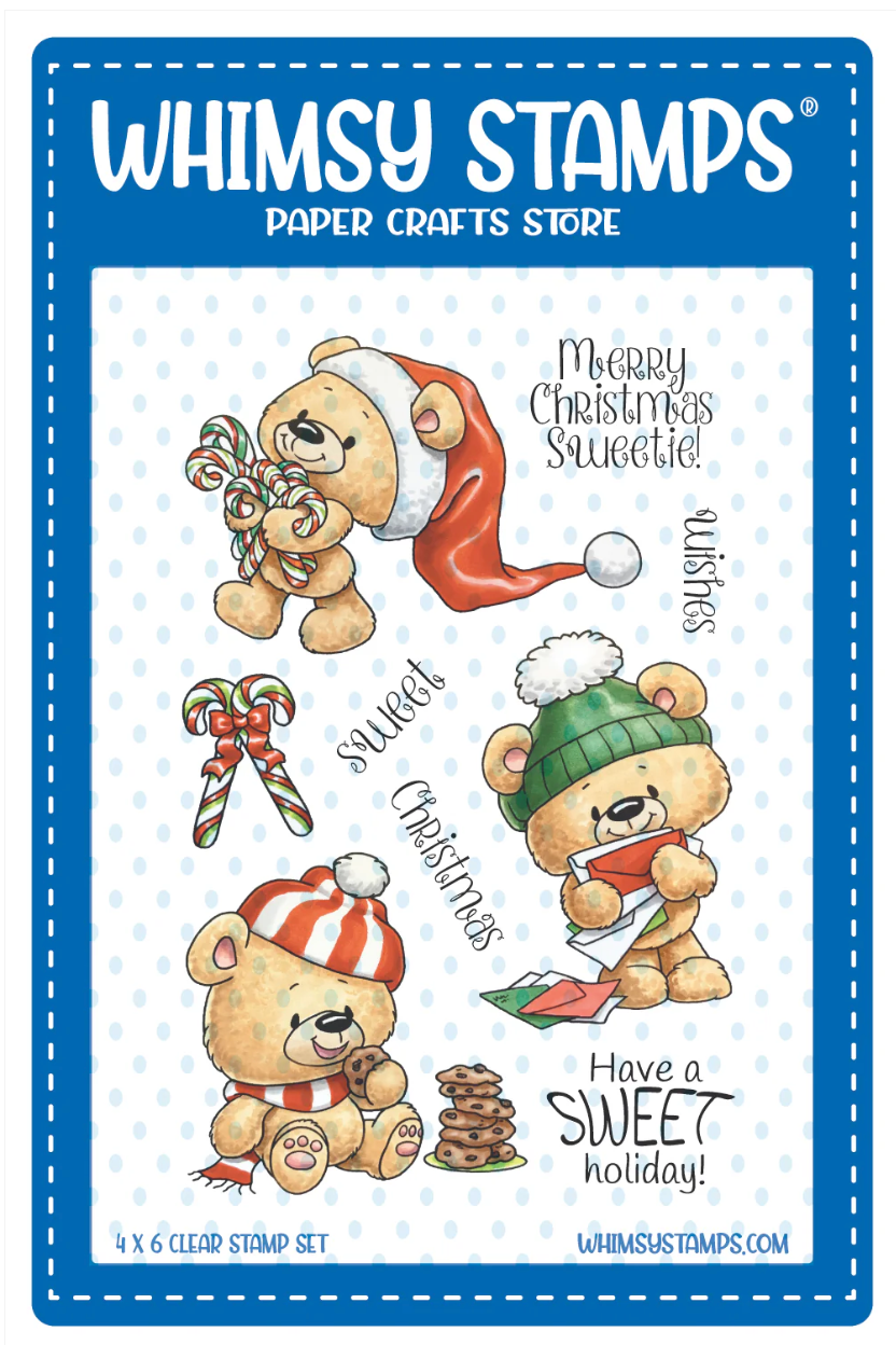 Teddy Bear Christmas Sweets - Stamp Set