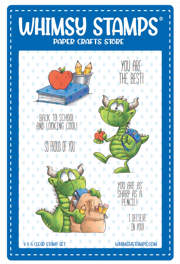 Back to School Dragons - Stamp Set