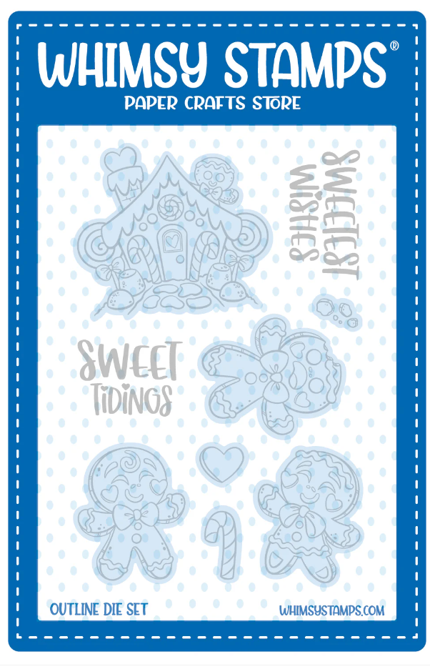 Sweet Gingerbread Couple - Coordinating Die Set