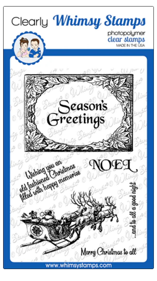 Vintage Christmas ATC - Stamp Set