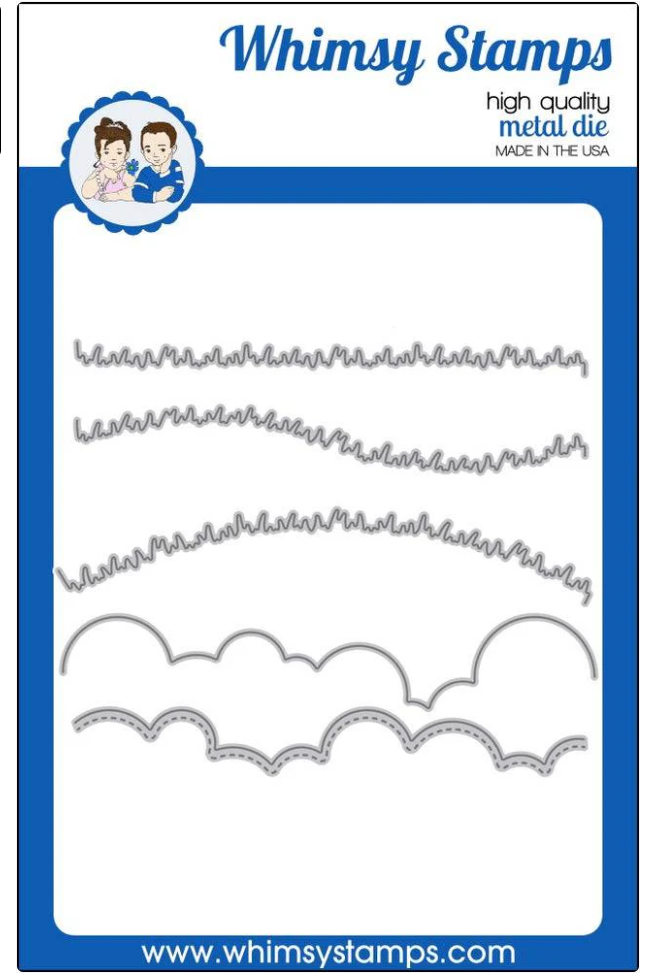 Grass and Cloud Edger - Die Set
