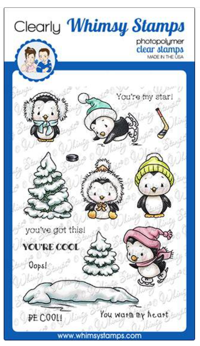 Penguin Winter - Stamp Set