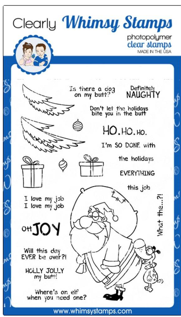 Holly Jolly My Butt - Stamp Set