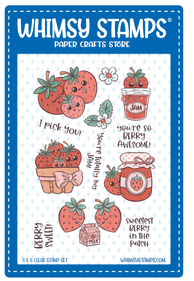 Sweet Strawberries - Stamp Set