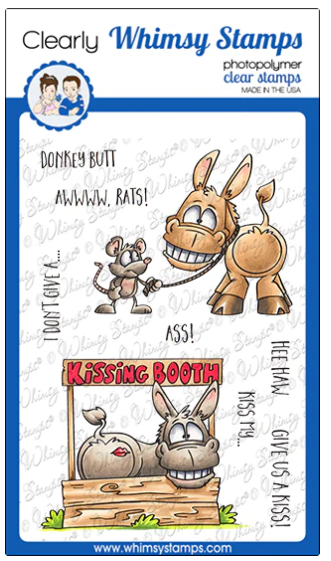 Kiss My Donkey - Stamp Set
