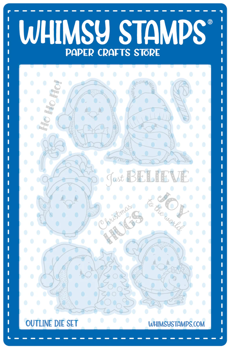 Penguin Winter Holiday - Coordinating Die Set