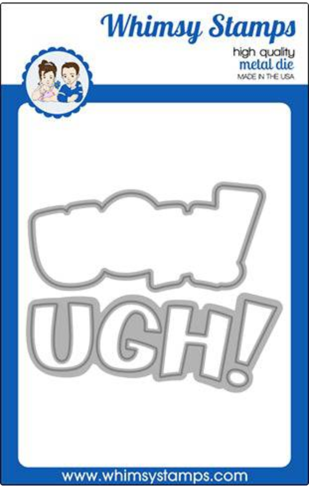 Ugh! - Word and Shadow Die Set