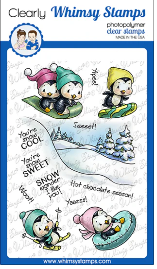 Penguin Snow Days - Stamp Set