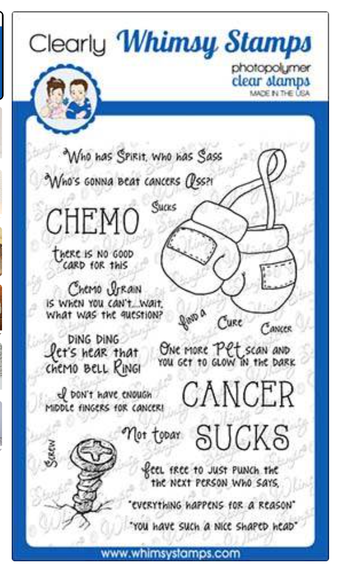 Cancer Sucks - Stamp Set