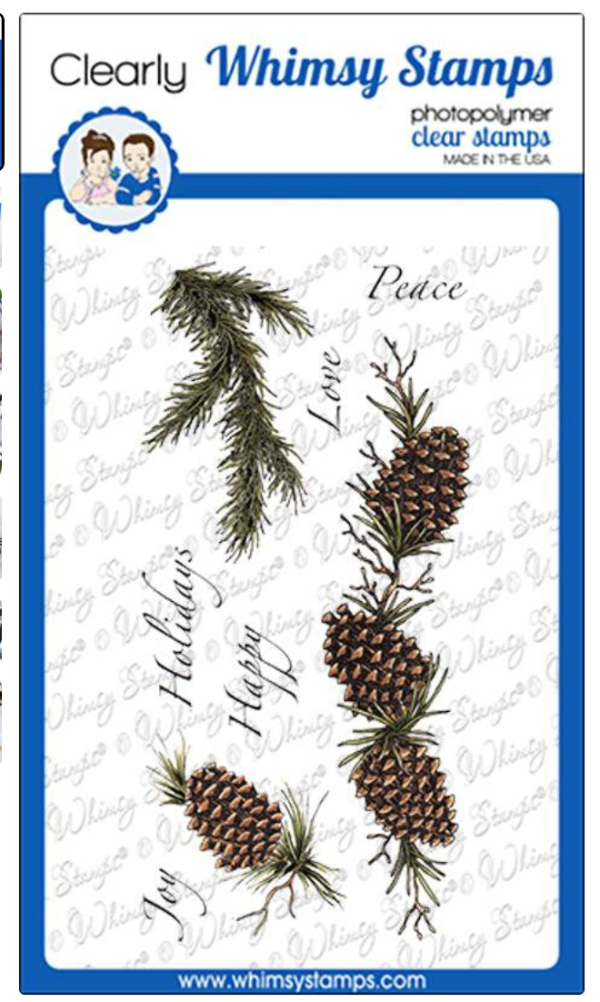 Slimline Pines - Stamp Set