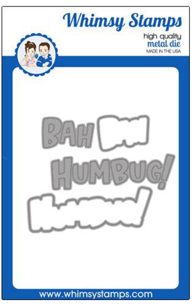 Bah Humbug! - Word and Shadow Die Set