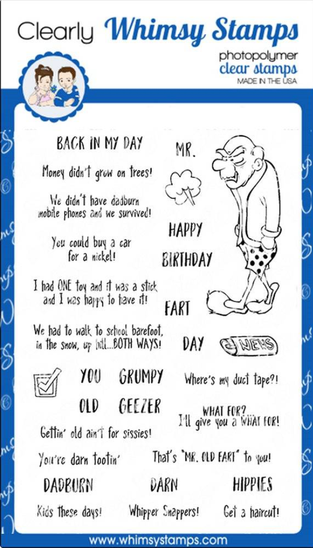 Old Geezer - Stamp Set