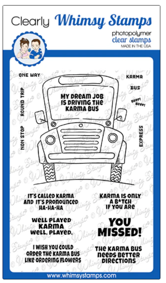 Karma Bus - Stamp Set