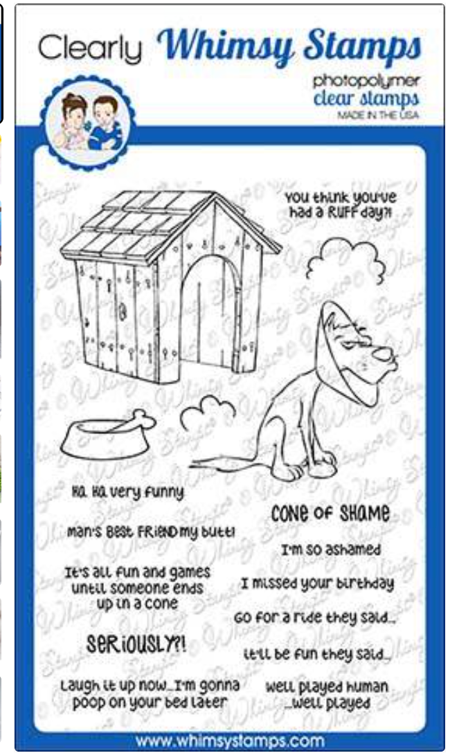 Cone of Shame - Stamp Set
