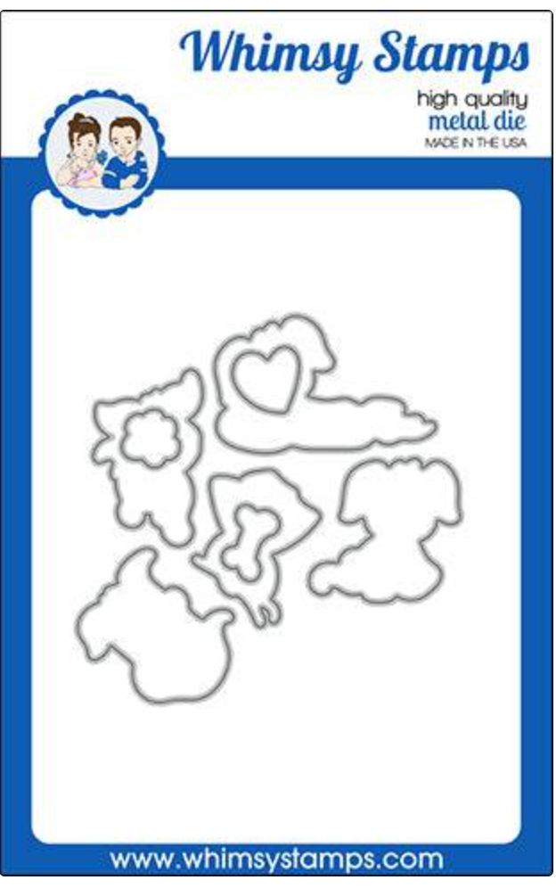 Puppy Dog Kisses - Coordinating Die Set