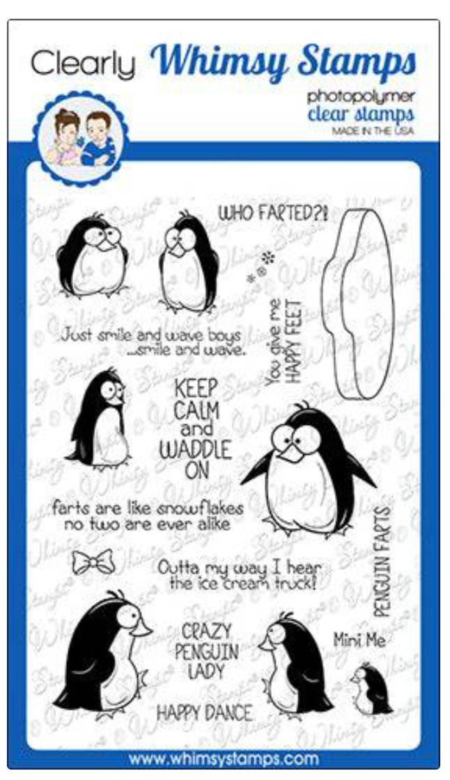 Penguin Farts - Stamp Set