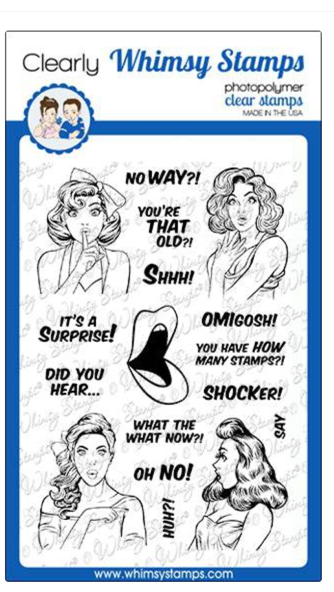 Gossip Girls - Stamp Set