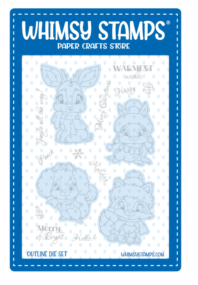 Christmas In the Woods - Coordinating Die Set