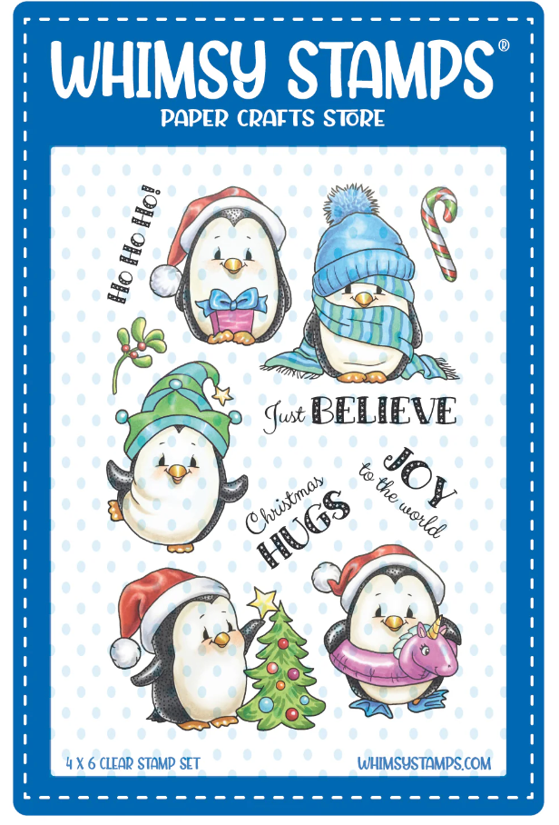 Penguin Winter Holiday - Stamp Set