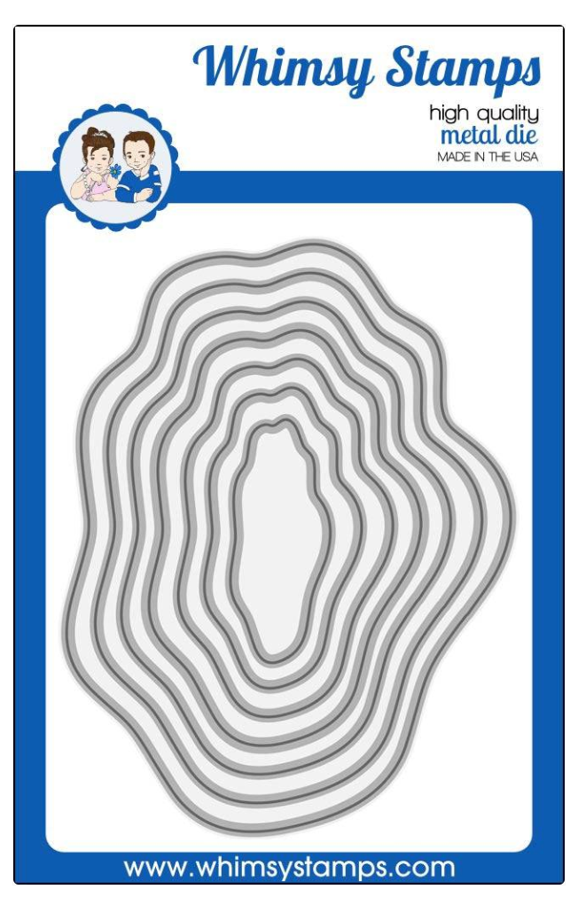 Wavy Nested Frames - Die Set