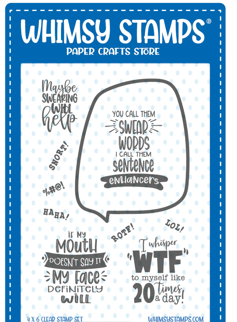 Random Funny Swear Words - Stamp Set