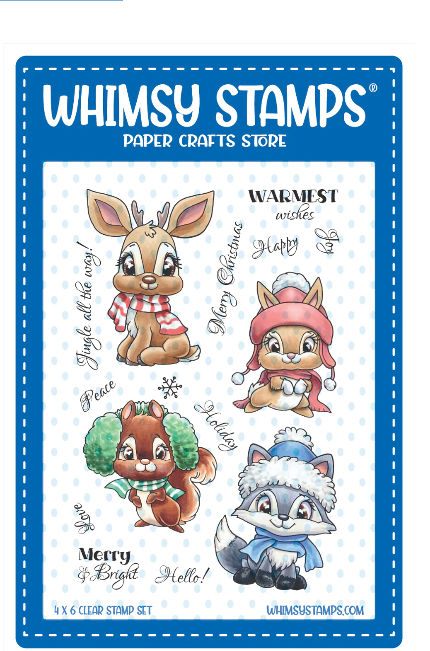 Christmas in the Woods - Stamp Set
