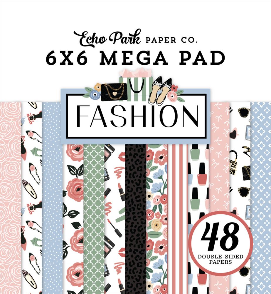 6x6 Mega Paper Pad - Fashion Collection