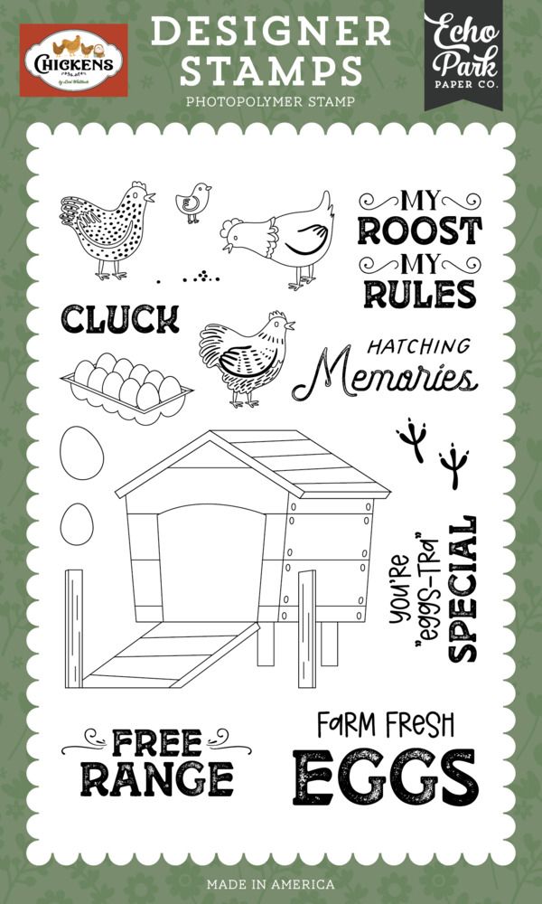 My Roost - Clear Stamp Set - Chickens Collection