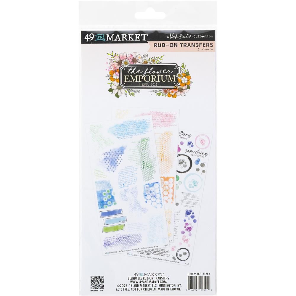 Blendables - Rub-ons - Flower Emporium Collection