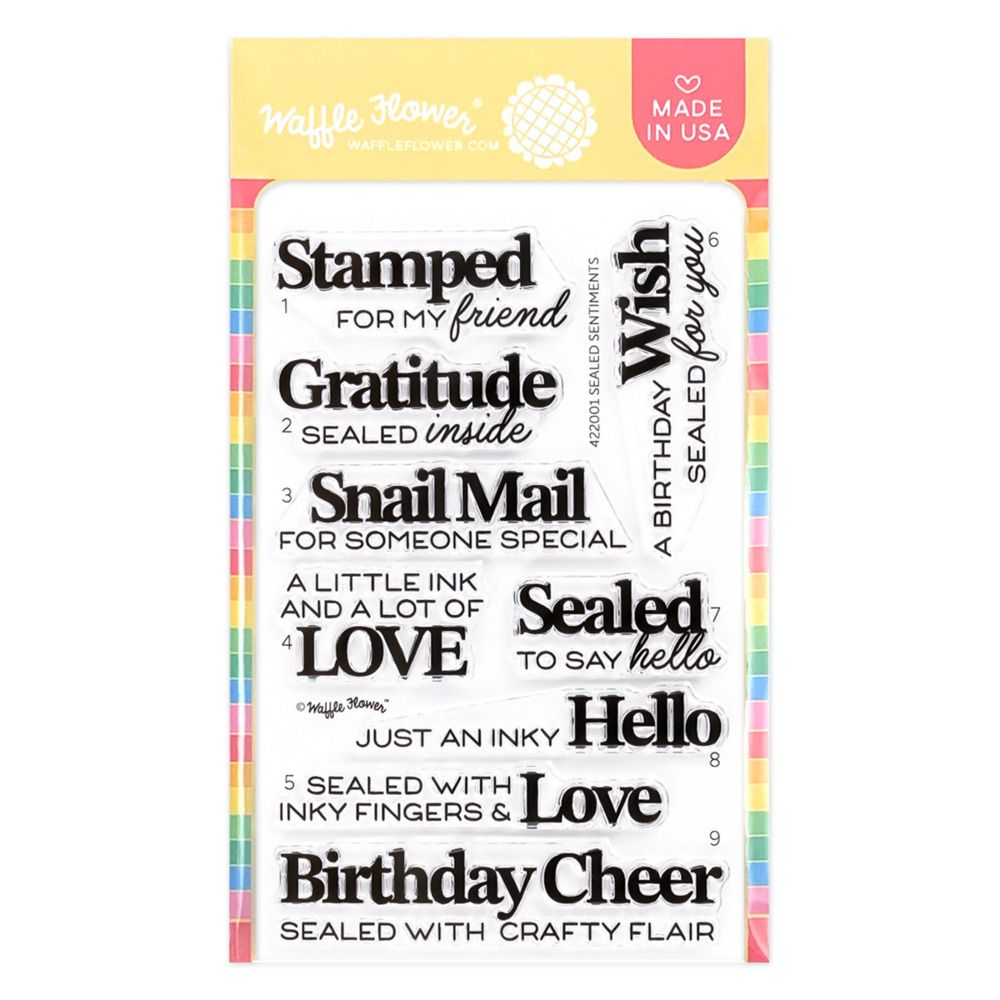 Sealed Sentiments - Clear Stamp Set