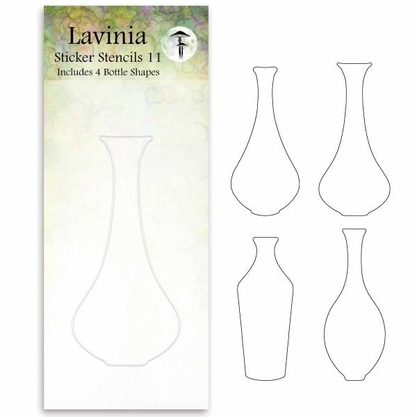 Small/Tall Bottle Collection - Set 11 - Sticker Stencils