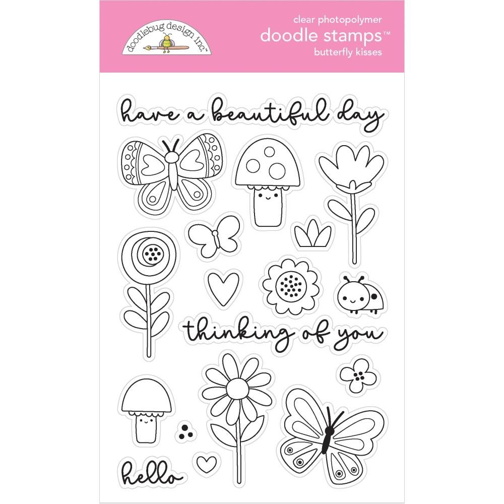Butterfly Kisses - Clear Stamp Set - Butterfly Kisses Collection