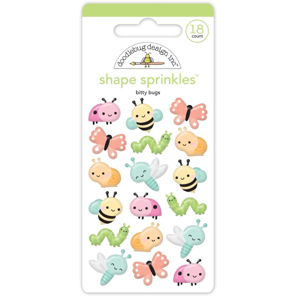 Bitty Bugs - Shape Sprinkles - Butterfly Kisses Collection