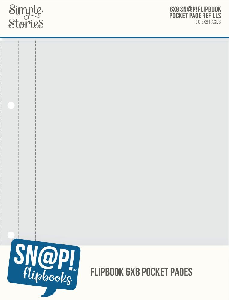 Page Refills - For 6x8 SNAP! FlipBook