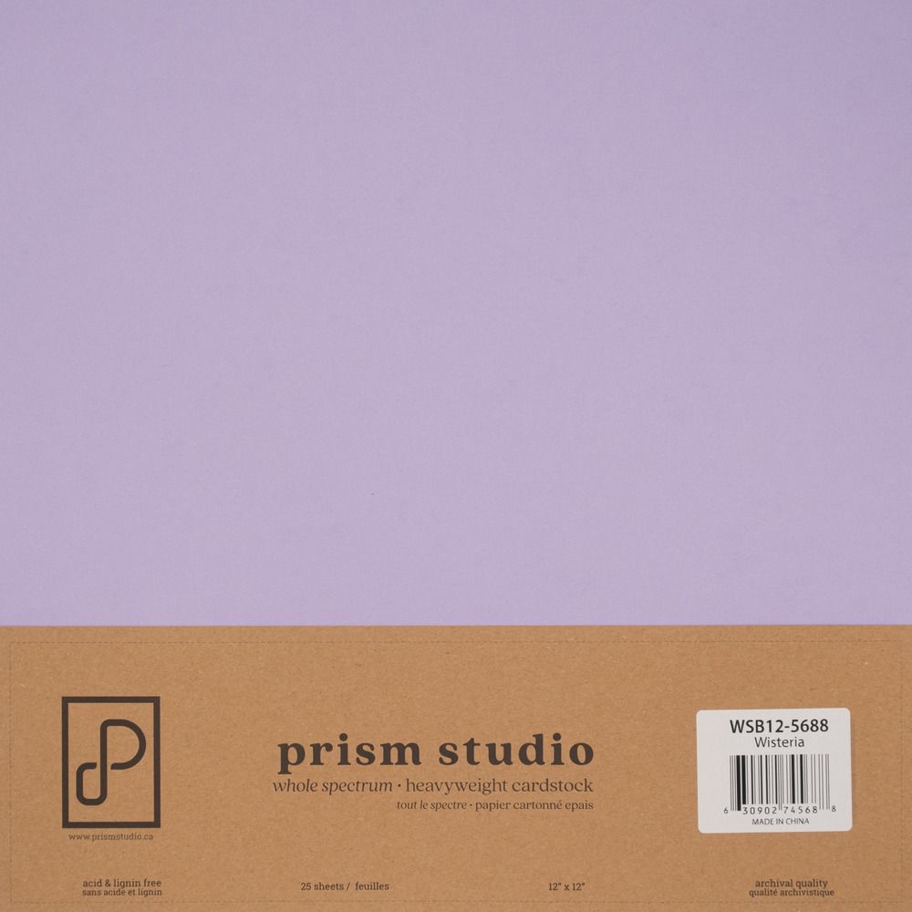 Wisteria - 12x12 Whole Spectrum Smooth Cardstock