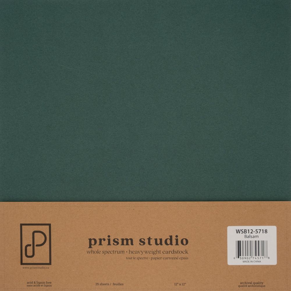 Balsam - 12x12 Cardstock Pack