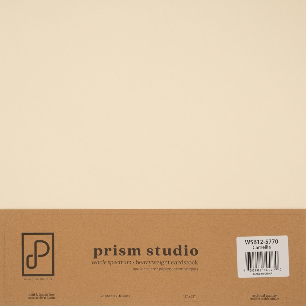 Camellia - 12x12 Whole Spectrum Smooth Cardstock