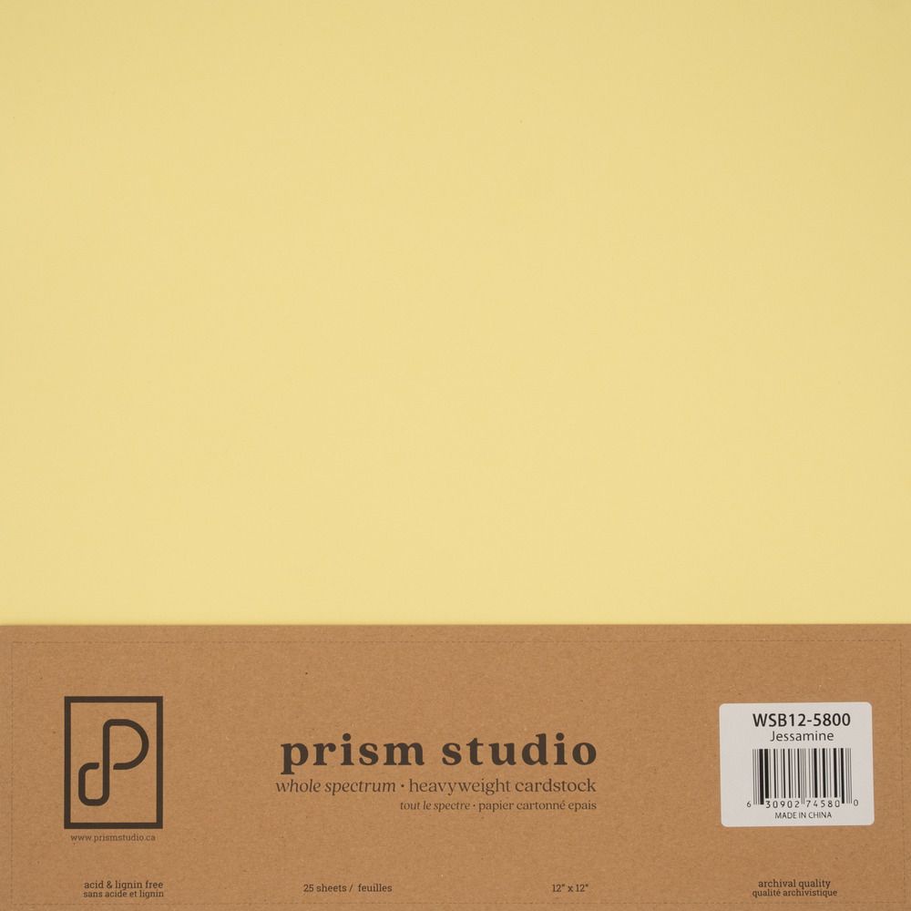 Jessamine - 12x12 Whole Spectrum Smooth Cardstock