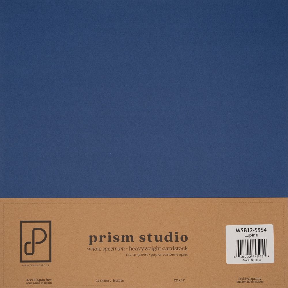 Lupine - 12x12 Whole Spectrum Smooth Cardstock