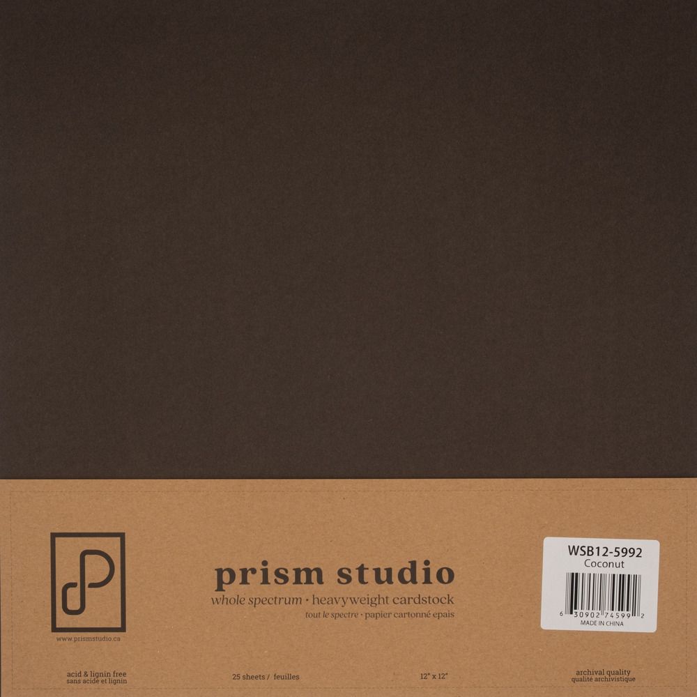 Coconut - 12x12 Whole Spectrum Smooth Cardstock