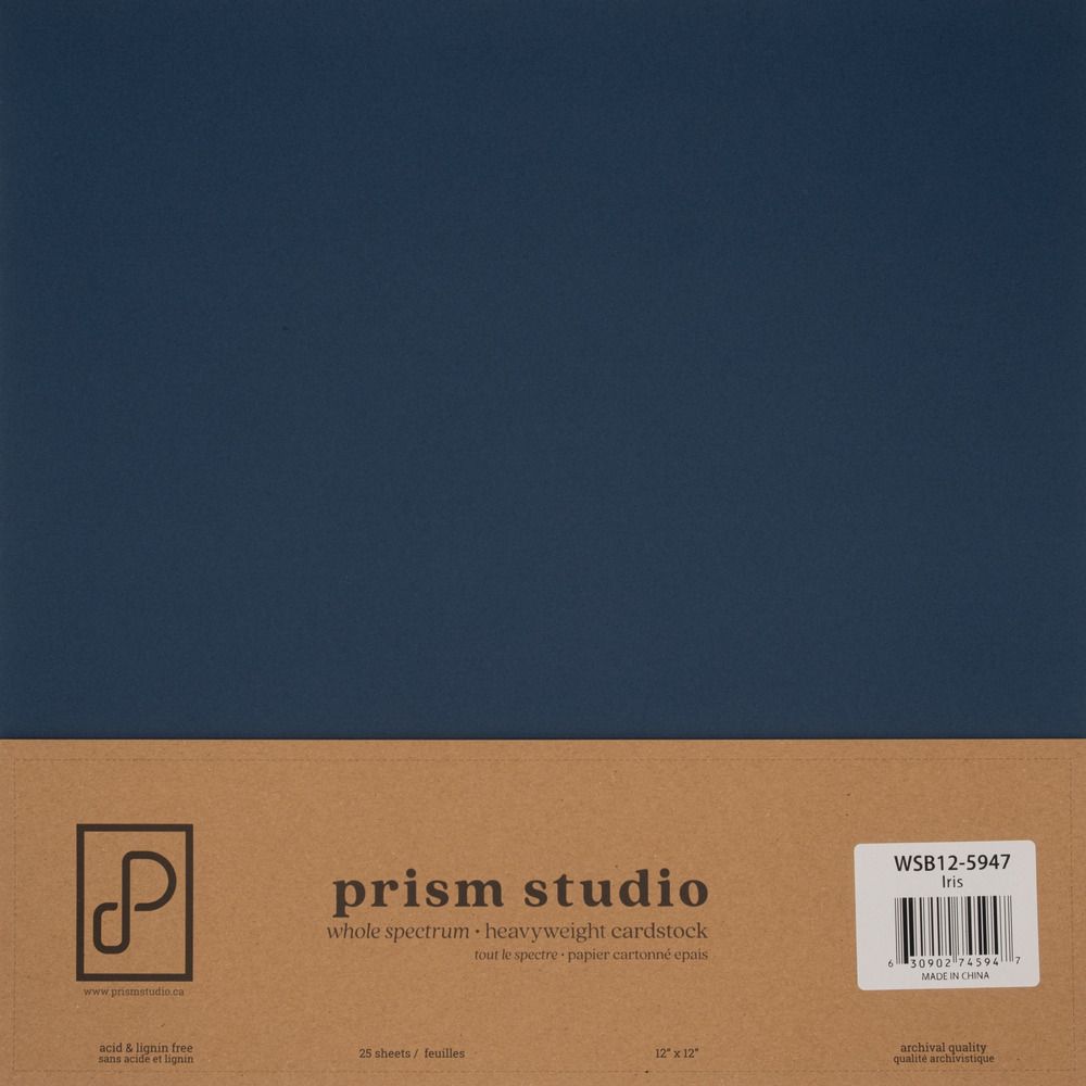Iris - 12x12 Whole Spectrum Smooth Cardstock