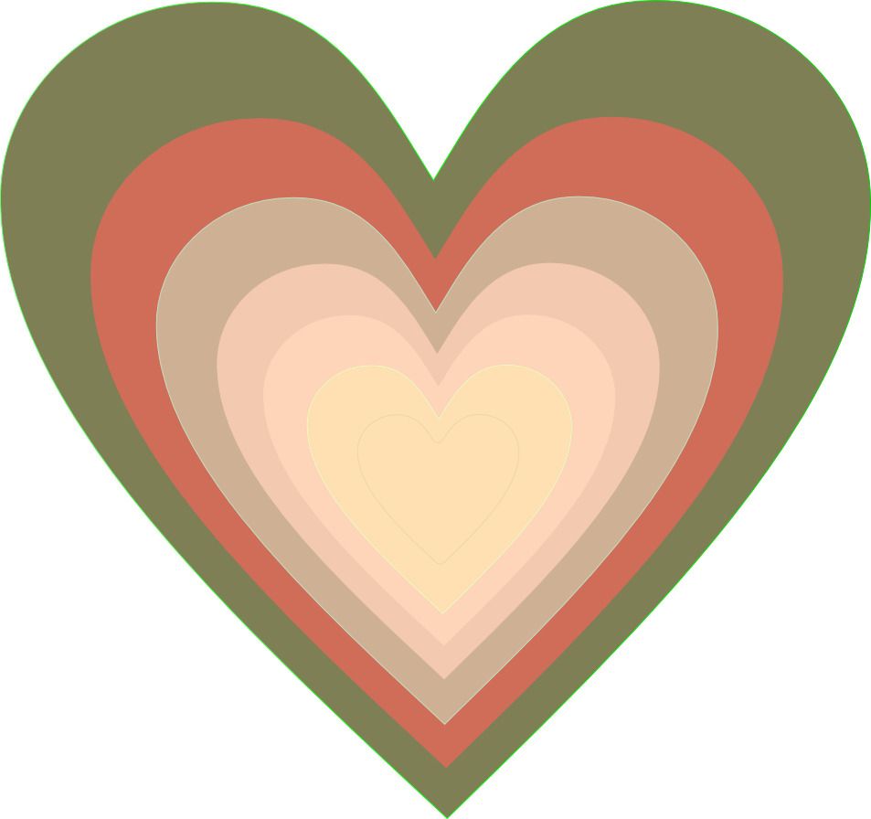 Nesting Hearts - Die Set